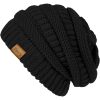 Slouchy Beanies For Women Cable Knit Winter Hats Ladies Gifts Chunky Skull Cap Thick Warm Stocking Caps For Cold Weather