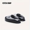 Summer Women’s New Style Magic Tape Thick-soled Height-increasing Slippers Comfortable And Stylish Flat Sandals For Outdoor Wear