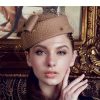 High-end Mesh Stewardess Hat, Classic And Stylish Beret, Valentine’S Day