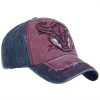 4th of July Baseball Cap Patriotic Cow Head Embroidery Baseball Hats Independence Day Baseball Cap Hat for Women Men