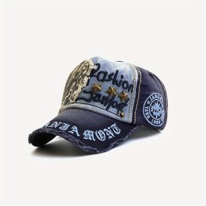 Young Men's Sun Hat Spring New Europe and The United States Wind Men's Summer Hat Willow Nail Casual Letters Baseball Cap Do Old Outdoor Personality Trend Duck Tongue Cap
