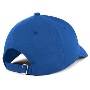Navy Aunt Embroidered Soft Crown 100% Brushed Cotton Cap