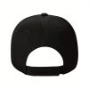 Adjustable Italian Flag Baseball Cap – Breathable Knit Trucker Hat for Women, Vintage Style Sun Protection, Black with