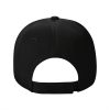 1pc XOXO Vintage Print Baseball Cap – Adjustable Hip Hop Trucker Hat, Lightweight Polyester, Black with White XOXO Design, Perfect for Valentine’s Day & Mother’s Day Gifts, Sun Protection Fishing Cap