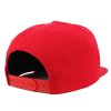 Old English Goldthread D Embroidered Snapback Flatbill Baseball Cap