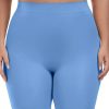 2pcs Mixed Colours Large Size Waist Corset Abdominal Trousers Non-marking High-waisted Strong Corset Not Rolled Edge Large Size Body Shaping Abdominal Trousers